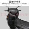 Pear Blossom電動(dòng)車(chē)擋風(fēng)被冬季分體護腰保暖加厚加大防水PU皮電瓶護腿擋風(fēng)通用 黑色護腰款擋風(fēng)被（無(wú)把套） 曬單實(shí)拍圖