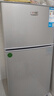 志高（CHIGO）雙門(mén)冰箱家用小型一級能效辦公室出租房宿舍用雙開(kāi)門(mén)中型二門(mén)電冰箱節能省電 一級能效-擱架款102L【冷凍一層 冷藏三層】 曬單實(shí)拍圖