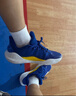 安德瑪（UNDERARMOUR）庫里CURRY 11男女情侶運動(dòng)籃球鞋3027416 藍黃色100 3026615-100 42 曬單實(shí)拍圖
