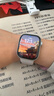 Apple/蘋(píng)果 Watch S11 智能手表GPS款42毫米銀色鋁金屬表殼霧紫色運動(dòng)型表帶S/M MEUT4CH/B 曬單實(shí)拍圖
