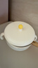 英氏（YEEHOO）寶寶輔食碗嬰兒專(zhuān)用輔食工具兒童餐具學(xué)吃飯一歲以上飯碗吸盤(pán) 曬單實(shí)拍圖