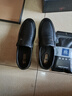 蜻蜓牌【100%全牛皮】男士皮鞋商務(wù)休閑真皮防滑軟底軟面中老年爸爸鞋真皮透氣套腳舒適耐磨真皮百搭鞋子 黑色 41 曬單實(shí)拍圖