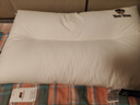 Teenie Weenie小熊a類(lèi)新疆全棉護頸枕芯一對酒店家用大豆纖維枕頭不塌陷不變形 曬單實(shí)拍圖