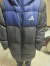 阿迪達斯（adidas）童裝25冬季男童暖芯羽絨服厚款兒童拒水防風(fēng)保暖中長(cháng)款外套KB5124 曬單實(shí)拍圖