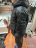 【京東直采】輕薄排骨羽絨服女冬短款連帽保暖便攜內膽外套新年 黑色 L 165/88A 曬單實(shí)拍圖