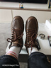 意爾康男鞋英倫風(fēng)馬丁靴男休閑高幫板鞋復古時(shí)尚工裝靴潮流厚底鞋子男 曬單實(shí)拍圖
