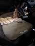 荒牧車(chē)載自動(dòng)充氣床墊汽車(chē)后排睡墊旅行車(chē)內睡覺(jué)神器家用帳篷 【新升級ai語(yǔ)音泵】車(chē)載充氣床【充滿(mǎn)自動(dòng)?！?曬單實(shí)拍圖