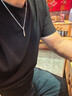 廣萃閣破圈上岸項鏈男士潮999純銀高級感小眾個(gè)性銀吊墜送男友生日禮物 S999銀破圈項鏈+證書(shū)【55CM】 曬單實(shí)拍圖