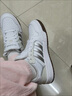 adidas ENTRAP美式校園風(fēng)運動(dòng)少年感復古籃球風(fēng)板鞋男女阿迪達斯 白色/暗銀金屬/樹(shù)脂黃   37 曬單實(shí)拍圖