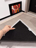 盧米歐（LUMIOU）地墊現代簡(jiǎn)約純色進(jìn)門(mén)地墊免洗可擦門(mén)前墊戶(hù)外防滑墊可裁剪玄關(guān)墊 紋隱 60cm*90cm 比利時(shí)絨 曬單實(shí)拍圖
