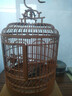憨憨寵鳥(niǎo)籠鸚鵡特大號鳥(niǎo)籠子圓形仿竹編外出攜帶籠觀(guān)賞籠鳥(niǎo)用品套裝 特大號 49.5*32.5cm（基礎套餐） 曬單實(shí)拍圖