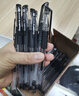 廣博（GuangBo）60支中性筆黑色0.5mm簽字筆子彈頭拔帽水筆 經(jīng)典辦公商務(wù)學(xué)生用 開(kāi)學(xué)辦公用品文具ZX9533D 曬單實(shí)拍圖