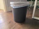 本迪壓圈垃圾桶17L大號廚房客廳家用衛生間垃圾桶辦公室宿舍紙簍 曬單實(shí)拍圖