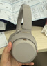 索尼（SONY） WH-1000XM4 頭戴式無(wú)線(xiàn)耳機 藍牙降噪耳機 網(wǎng)課游戲適用耳麥禮物送男女友學(xué)生 鉑金銀 曬單實(shí)拍圖