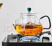 綠昌明茶壺泡茶一壺二杯玻璃煮茶壺茶具套裝辦公家用帶過(guò)濾加厚耐熱茶壺 曬單實(shí)拍圖
