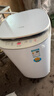 智慧小黃鴨嬰兒迷你洗衣機4.5kg小型全自動(dòng)洗衣機家用兒童寶寶專(zhuān)用高溫煮洗烘干殺菌除螨免污內衣褲洗烘一體 4.5KG炫白按鍵【高溫煮洗+深層去漬+殺菌除螨】 曬單實(shí)拍圖