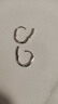 米蔓（MIMORE）S925銀莫比烏斯耳釘女小巧簡(jiǎn)約耳圈潮流氣質(zhì)耳飾百搭小清新耳環(huán) 曬單實(shí)拍圖