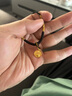 航民首飾 黃金吊墜足金999祥瑞玉兔生肖兔項墜 XYG2150 2.09g 雪兔團子 工費220元 曬單實(shí)拍圖