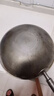 華炊（HUACHUI） 鈦鍋純鈦鍋圓底家用物理不粘鍋無(wú)涂層炒菜鍋不粘炒鍋燃氣灶適用 新穎款全鈦純鈦鍋 30cm 曬單實(shí)拍圖