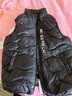 雪中飛【集合】?jì)和鸾q服羽絨馬甲男中大童裝輕薄羽絨外套女童冬季背心 黑色（圖標） 150 曬單實(shí)拍圖
