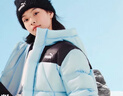 PUMA彪馬官方正品 新款兒童冬季休閑羽絨服外套寬松潮流保暖有型 粉藍80001 150 曬單實(shí)拍圖