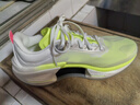 李寧絕影3 ESSENTIAL跑步鞋男子透氣回彈減震彈速雙層尼龍板跑鞋 標準白/熒光黃綠-24 40 (250mm) 曬單實(shí)拍圖
