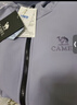 駱駝（CAMEL）戶(hù)外軟殼衣女2025新款春秋加絨防風(fēng)外套連帽保暖夾克男   M 曬單實(shí)拍圖