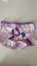 游樂(lè )童2025兒童女童純棉平角內褲無(wú)骨設計四角小短褲少女6-9歲大童底褲 8036彩虹小馬【4條裝】 130 (XL)【建議體重45-55斤】 曬單實(shí)拍圖