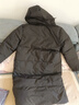 波司登（BOSIDENG）于適同款25新款羽絨服男女同款情侶長(cháng)款寬松舒適連帽面包服外套 【經(jīng)典百搭】黑色|8056 XL 175/96A 體重約140-155斤 曬單實(shí)拍圖