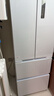 東芝（TOSHIBA）400L小法式多門(mén)冰箱超薄嵌入式家用變頻出租房節能省電冷藏冷凍保鮮白色GR-RF420WI-PM171國家補貼 曬單實(shí)拍圖