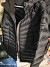 迪卡儂（DECATHLON）男女羽絨服內膽加厚連帽保暖常規款外套面包服輕薄羽絨服 女款-經(jīng)典黑 XL 曬單實(shí)拍圖