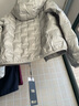 雅鹿2025秋冬新款輕薄羽絨服女百搭保暖薄款零壓感防寒通勤便攜短外套 高級灰（連帽） L 推薦115-130斤 曬單實(shí)拍圖