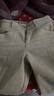 洋芯格 YOUNG FEELING卡其色燈芯絨褲子女秋冬季2025新款高腰寬松窄版闊腿褲顯瘦直筒褲 卡其色 常規 春秋款 M /27建議體重95-105斤 曬單實(shí)拍圖