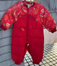 巴拉巴拉童裝兒童羽絨連體衣嬰兒寶寶2025新款秋冬萌趣立領(lǐng)新年拜年服喜慶 曬單實(shí)拍圖