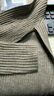 UNICA/高極色彩全混色德國B(niǎo)iella120s島精無(wú)縫顯瘦坑條針織打底衫 【 混色沙駝色 】 高領(lǐng) 均碼 L【現貨48小時(shí)發(fā)】 曬單實(shí)拍圖