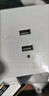 國際電工86型工地插座二位USB插座面板220V/36V宿舍家用手機充電多孔快充 暗裝二位USB【36V轉5V】 曬單實(shí)拍圖