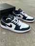 CLENIKEED莆田純原板鞋子 Air 喬1 AJ1青少年籃球鞋低幫男女學(xué)生運動(dòng)休閑鞋 AJ喬1午夜藍(高版本+吱吱響) 38 曬單實(shí)拍圖
