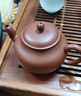 觀(guān)復（GUANFU）觀(guān)復紫砂壺朱泥茶壺把玩小品茗壺仿古球形茶濾 朱泥逸公 曬單實(shí)拍圖