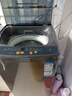 Haier海爾波輪洗衣機8公斤大神童全自動(dòng)洗脫一體漂甩合一智能稱(chēng)重量衣進(jìn)水流強度可調租房宿舍家用統帥 抗菌仿生過(guò)濾器+15分鐘速洗+強力洗+童鎖+桶自潔 曬單實(shí)拍圖