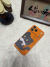 素洛適用蘋(píng)果17promax手機殼Air橙色黑貓秋冬皮紋iPhone16pro創(chuàng  )意簡(jiǎn)約高級感15超好看女新款14輕奢防摔 星宇橙【圍巾黑貓咪】 皮質(zhì)手感 iPhone 17 Pro Max 曬單實(shí)拍圖
