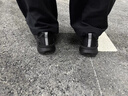 特步【越黑越練】?jì)汕Ч锶信懿叫\動(dòng)鞋輕便減震耐磨跑鞋體測 曬單實(shí)拍圖