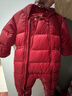 迷你巴拉[三防]寶寶嬰兒羽絨連體衣包手包腳保暖護肚抗寒加厚 曬單實(shí)拍圖