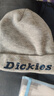 Dickies美式針織帽女款刺繡顯臉小情侶毛線(xiàn)帽子男2026新款秋冬冷帽堆堆帽 灰色 58cm（均碼） 曬單實(shí)拍圖