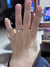 謝瑞麟（TSL）18K金鉆石戒指女款擁抱愛(ài)系列求婚結婚鉆戒BD091(64091) 11號圈口 曬單實(shí)拍圖