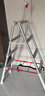 杜邦（DU PONT）【第2代小云梯】梯子家用人字伸縮梯折疊鋁合金梯一合即收5步 曬單實(shí)拍圖