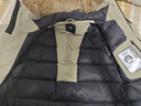 網(wǎng)易嚴選中國大鵝x燕云聯(lián)名款地表強溫新品90鵝絨派克羽絨服-30℃抗寒五防 A款25迭代-豆蔻綠（男） L 曬單實(shí)拍圖