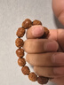 盤(pán)道 橄欖核手串 三足金蟾 橄欖核雕正圓 文玩手串男 蘇工大師顧敏手工雕刻 1.45*1.45 曬單實(shí)拍圖