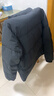 卡帕（Kappa）夏之光同款運動(dòng)羽絨服男冬季簡(jiǎn)約基礎款女立領(lǐng)保暖K0FZ2YY09D黑XL 曬單實(shí)拍圖