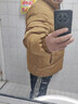 AEMAPE/美國蘋(píng)果 羽絨服男裝2026冬季新款高端潮流百搭保暖翻領(lǐng)外套男裝 黃色 XL 曬單實(shí)拍圖