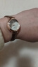 飾品女士手表時(shí)尚打扮休閑輕奢韓版女款小巧數字指針小表首飾 咖色 曬單實(shí)拍圖